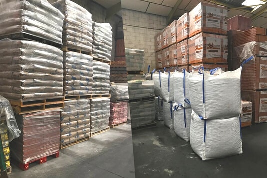 Almacén de materiales de construcción Olima